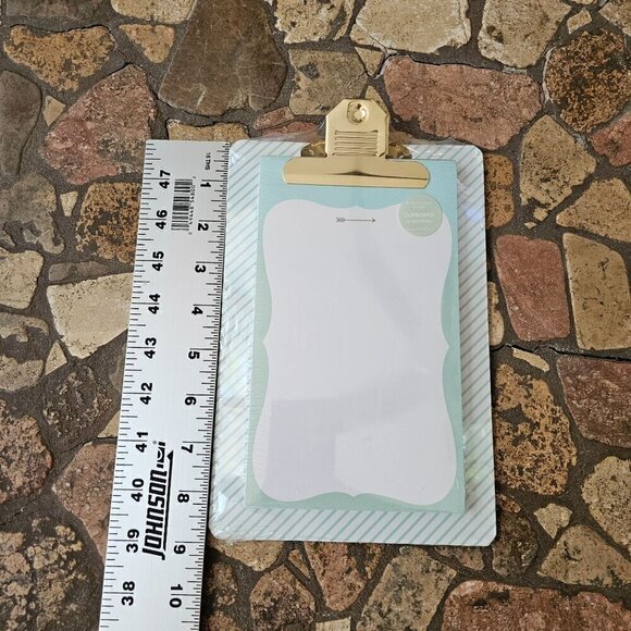 New Graphique De France Clipboard & Notepad With 80 Perforated Sheets 6" - Picture 3 of 5